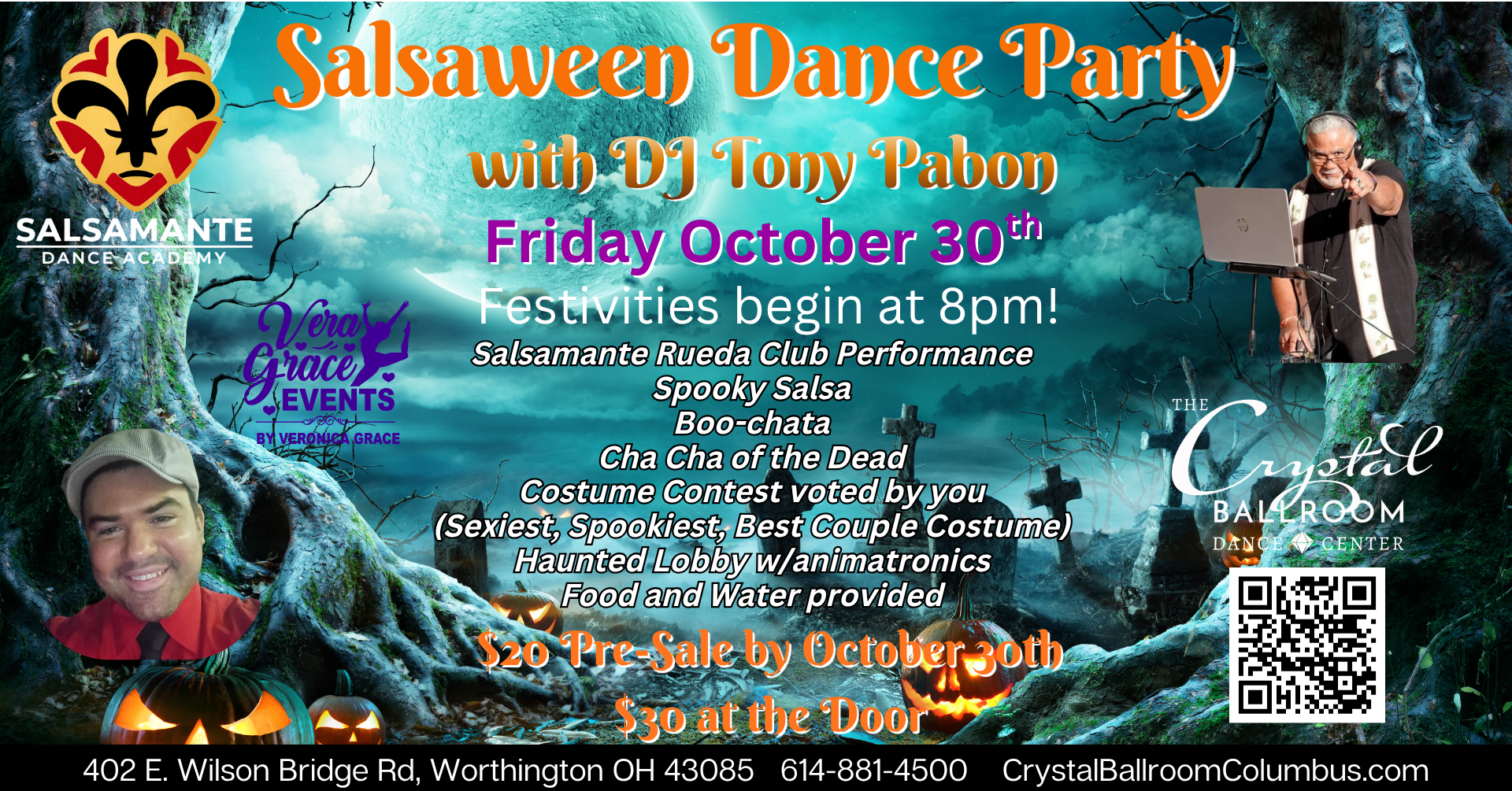 Salsaween Costume Dance Party header image