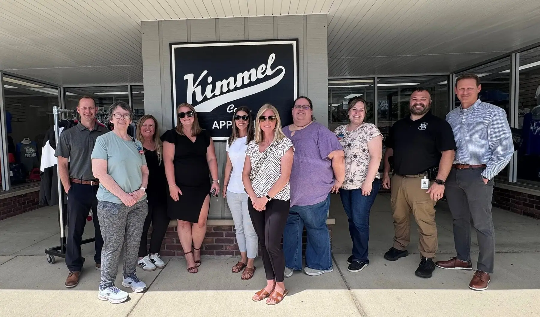 Leadership Wyandot class gathered during a Kimmel Corporation site visit