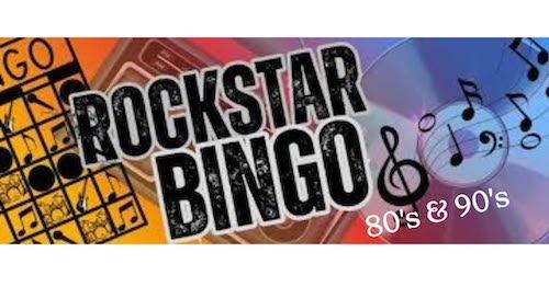 Rockstar Bingo 80's and 90's Edition header image