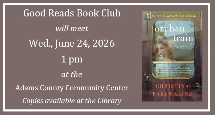 Good Reads Book Club header image