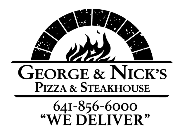 George & Nick's Pizza and Steakhouse logo