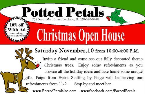 Christmas Open House header image