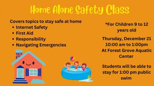 Home Alone Safety Course header image