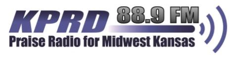 Ribbon Cutting/Brick Presentation - Praise Radio KPRD header image
