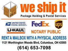 We Ship It logo