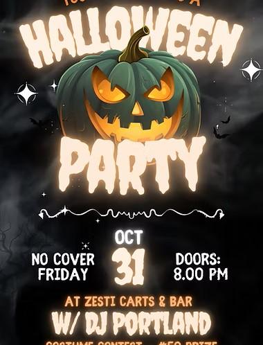 Halloween Costume Party DJ Portland header image