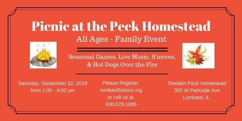 Picnic at the Peck header image