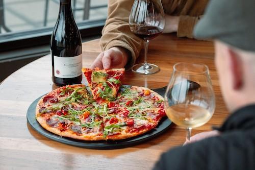Pizza and Wine Pairing header image