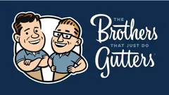The Brothers that just do Gutters logo