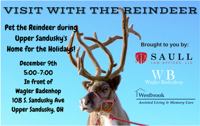 Visit with the Reindeer header image