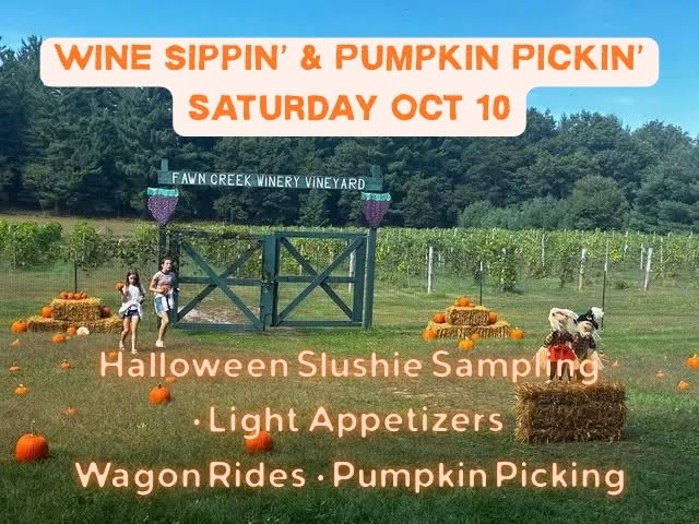 Wine Sippin and Pumpkin Pickin header image