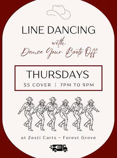Line Dancing at Zesti's header image