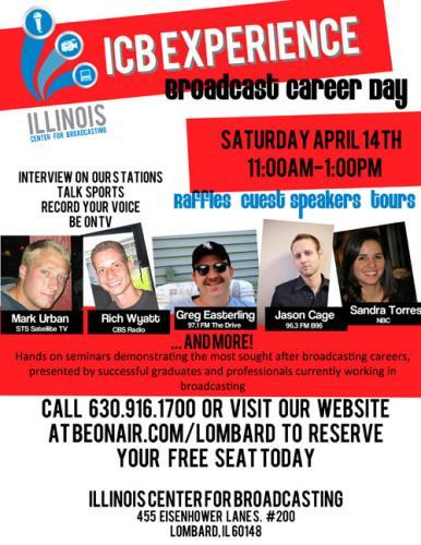 Career Day at Illinois Center for Broadcasting header image