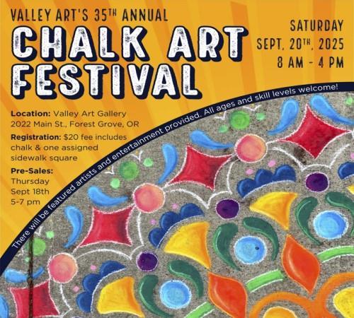 Chalk Art Festival header image