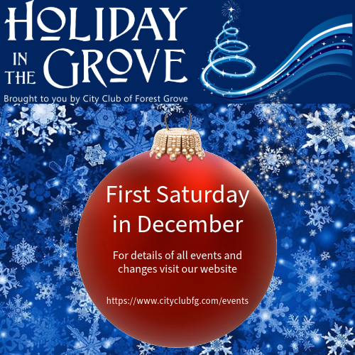 Holiday in the Grove 2024 header image