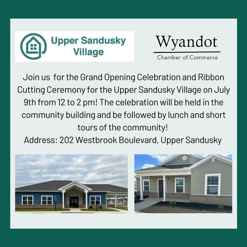Ribbon Cutting for Upper Sandusky Village header image