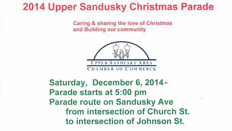 Upper Sandusky Christmas Parade header image