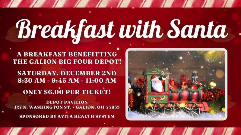 Breakfast With Santa header image