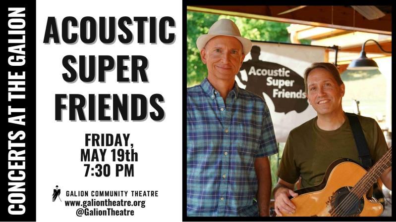 Concerts at The Galion: Acoustic Super Friends header image