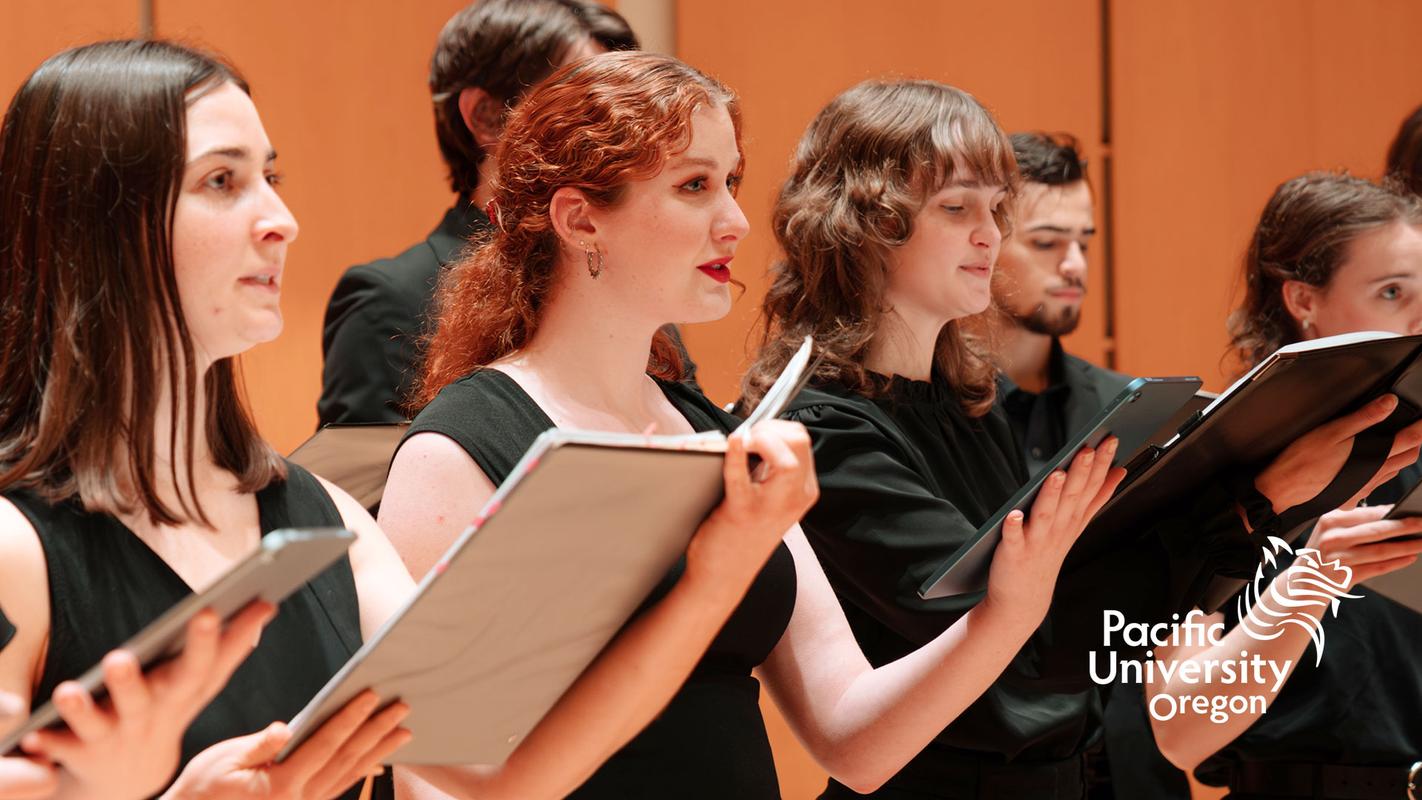 Pacific University Fall Choral Concert header image