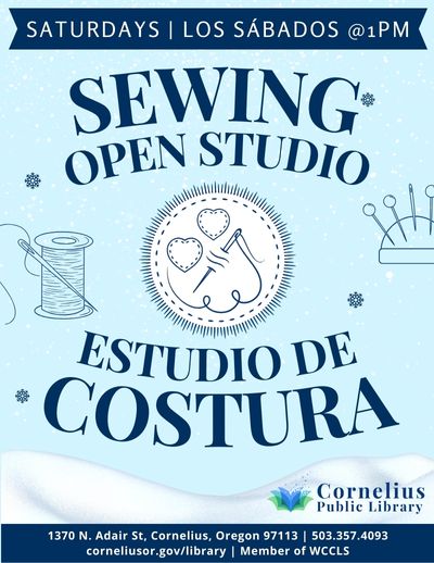 Sewing Open Studio header image