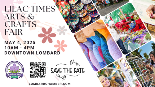 2025 Lilac Time Arts & Craft Fair header image