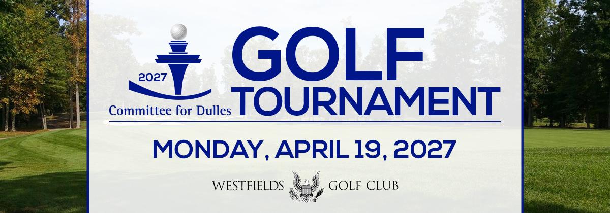 The 2027 Golf Tournament header image