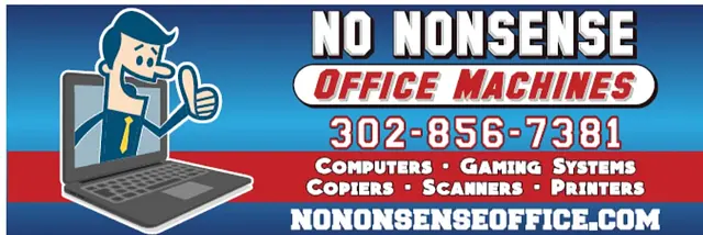 No Nonsense Office Machines/Richard Fowler logo