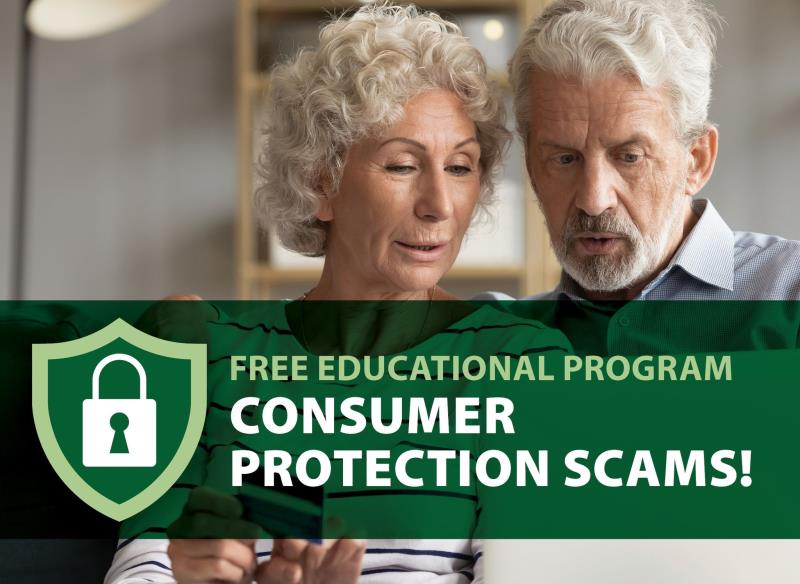 Consumer Protection Scams! header image