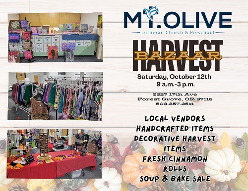Harvest Bazaar header image