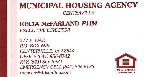 Municipal Housing Agency of Centerville logo