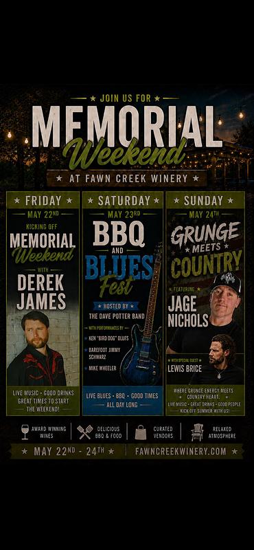 BBQ & Blues Fest hosted by the Dave Potter Band  header image