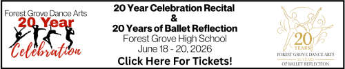 20 Year Celebration Recital header image