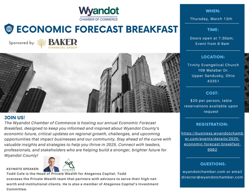 2025 Economic Forecast Breakfast header image