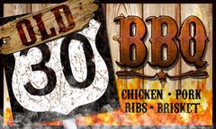 Old 30 BBQ logo