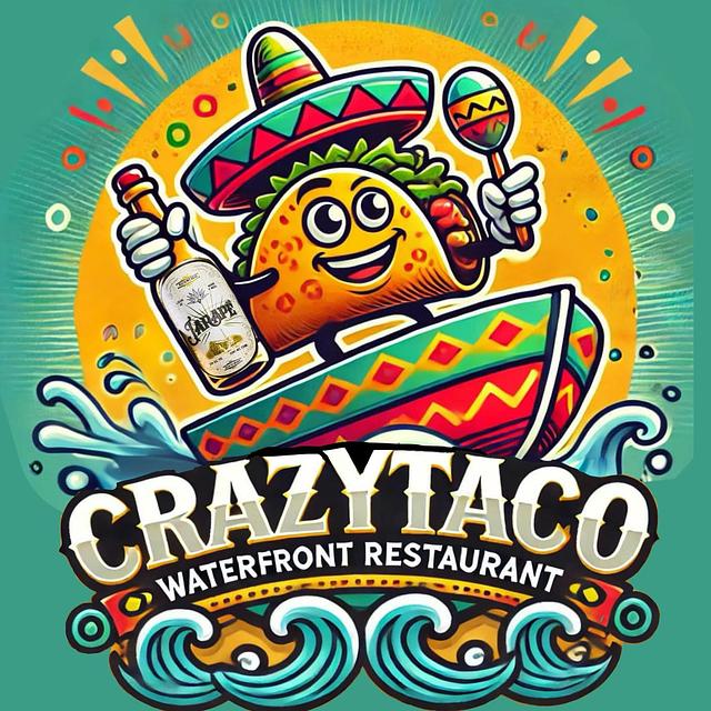 Crazy Taco Waterfront Restaurant logo