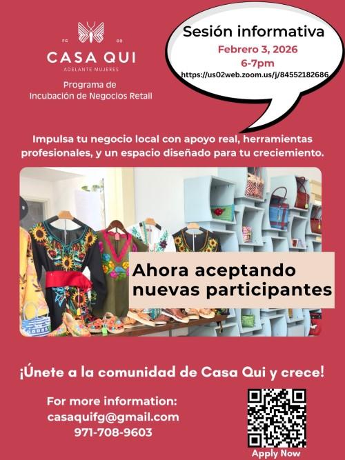 Casa Qui Sesion Informativa header image