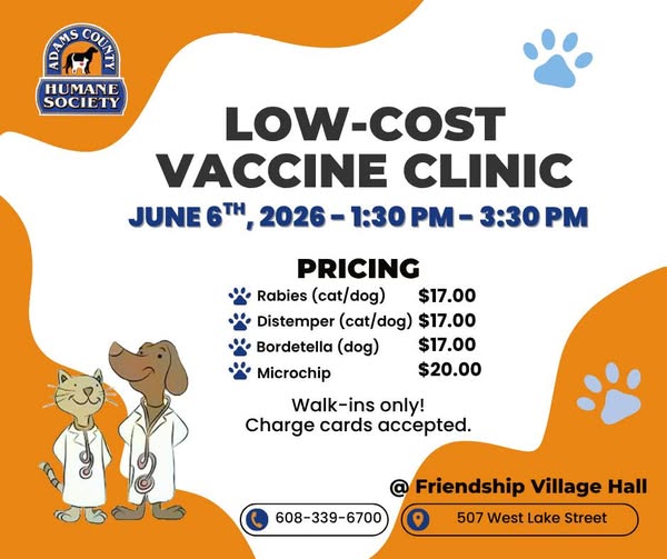 Low Cost Vaccine Clinic-ACHS header image