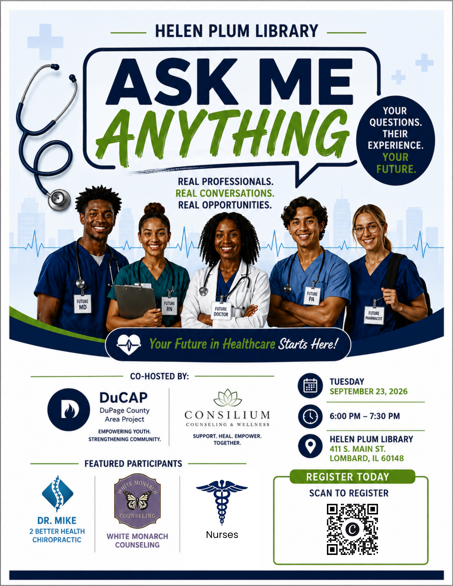 Ask Me Anything: Career Edition - Consilium Counseling and Wellness header image