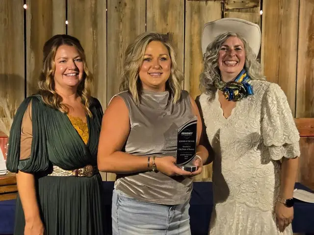 Business of the Year Award presentation