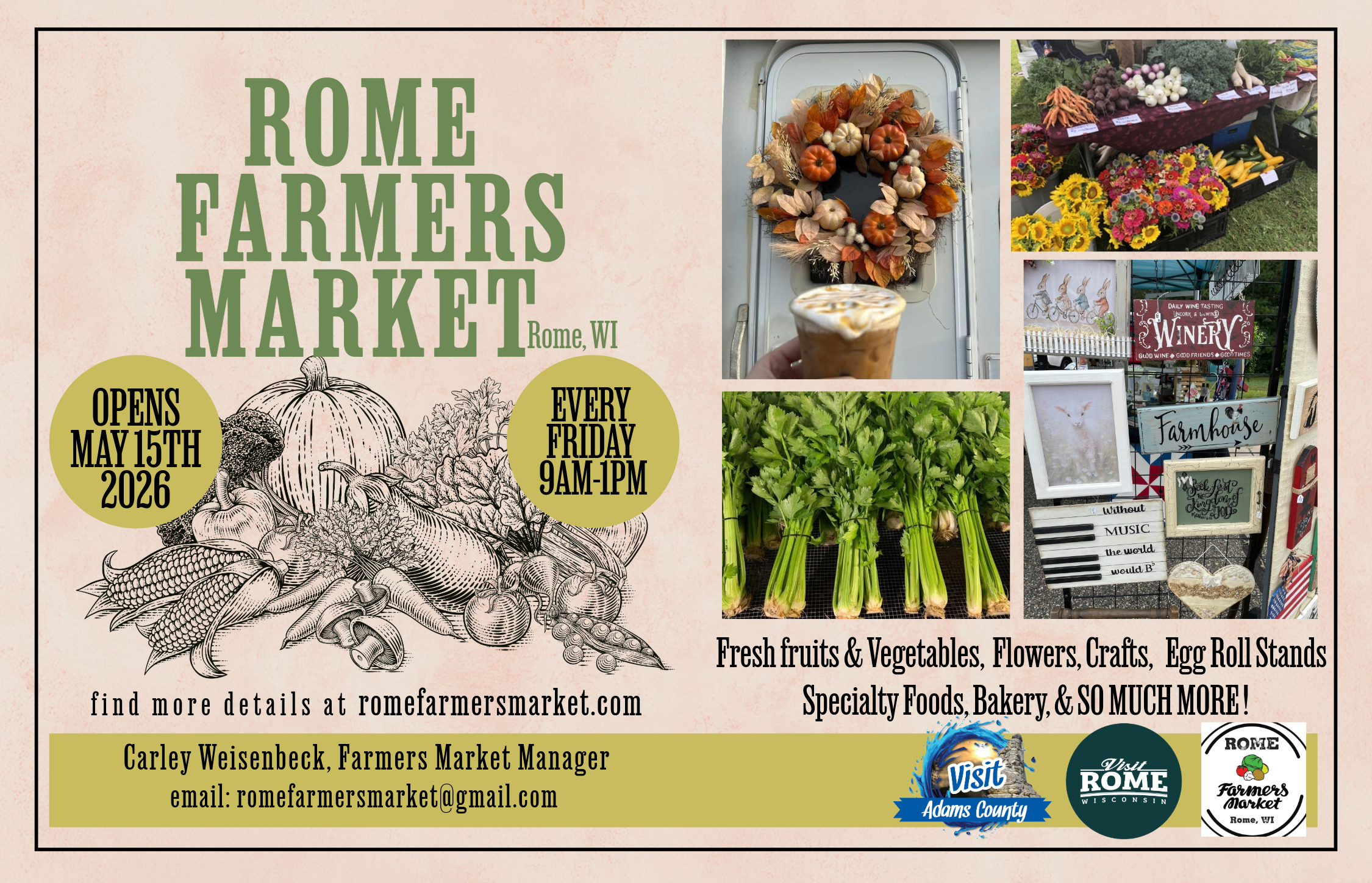 Rome Farmers Market  header image