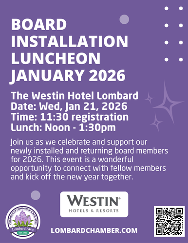 2026 January Board Installation Luncheon header image