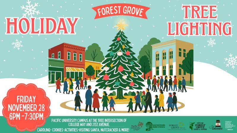 Annual Forest Grove Tree Lighting header image