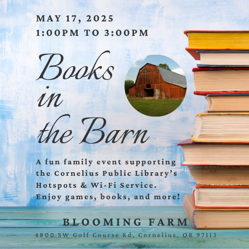 Books in the Barn header image