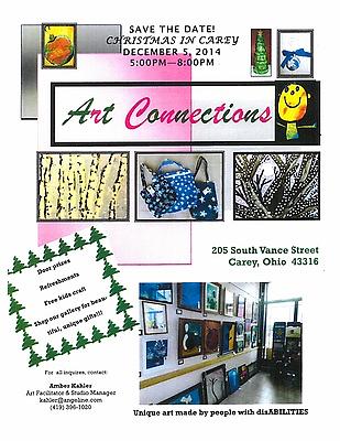 Art Connections: Christmas in Carey header image