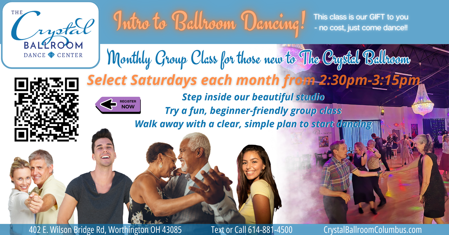 Free Intro to Ballroom Dancing Group Class header image