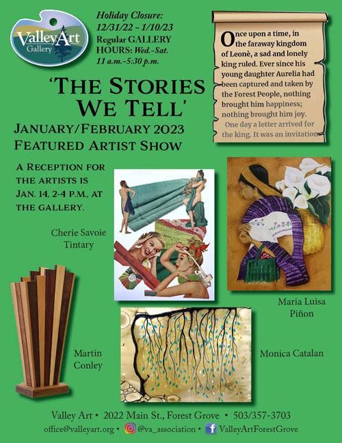 January/February Artist Reception header image