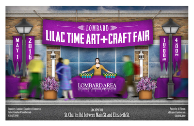 2016 Lilac Time Art and Craft Fair header image