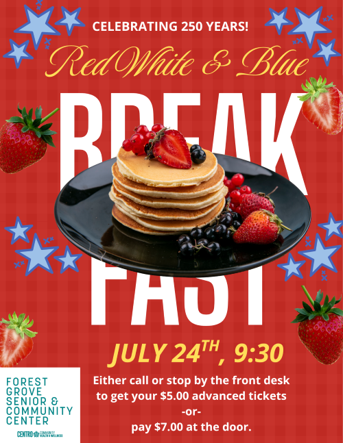 Red White and Blue Breakfast @FGSCC header image