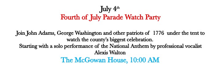4th of July Parade Watch Party header image